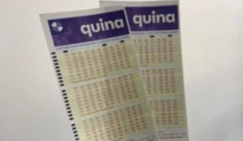 Quina de hoje, quarta-feira (02/10), concurso 6548; prêmio está em R$ 600 mil