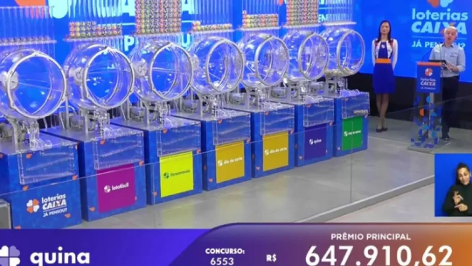 Quina 6553: sem vencedor, prêmio atinge R$ 1,4 milhão