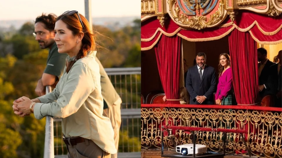 Rainha da Dinamarca em Manaus: realeza vista o MUSA, Teatro Amazonas e INPA; veja reação
