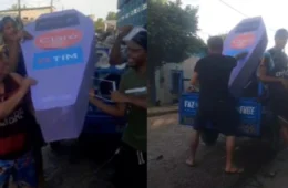 VÍDEO: Moradores ironizam ‘morte’ de operadoras após 6 dias sem sinal no AM