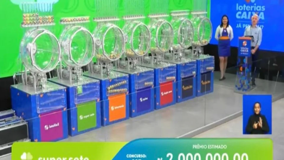 Super Sete 607: sem vencedor, prêmio aumenta para R$ 2,1 milhões