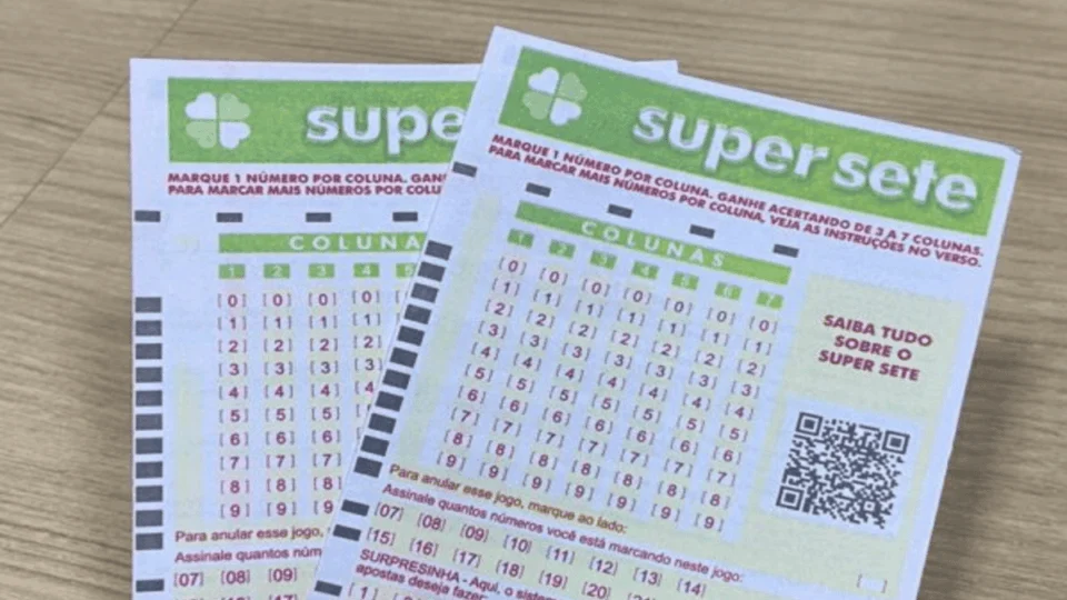 Resultado Super Sete de hoje (21/10): veja os números sorteados no concurso 612