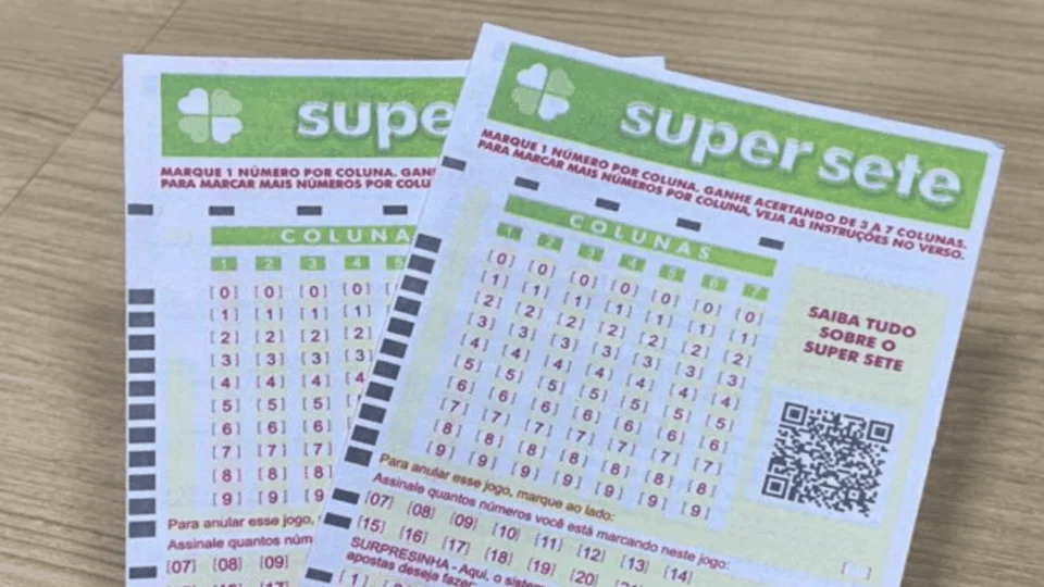 Super Sete de hoje, quarta-feira (30/10), concurso 616; prêmio chega a R$ 2,9 milhões