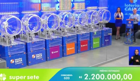 Super Sete 609: sem vencedor, prêmio aumenta para R$ 2,3 milhões