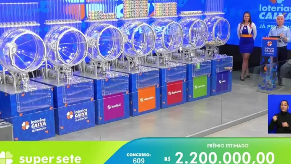 Super Sete 609: sem vencedor, prêmio aumenta para R$ 2,3 milhões