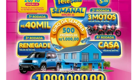 Resultado Tele Sena Semanal (20/10): veja sorteio da 22ª edição