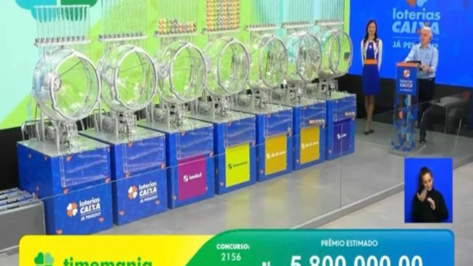 Timemania 2156: sem vencedor, prêmio atinge R$ 6 milhões