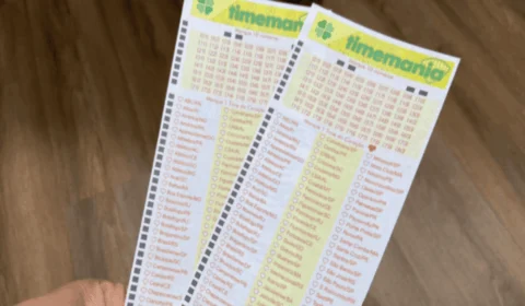 Timemania de hoje, terça-feira (22/10), concurso 2158; prêmio chega a R$ 6,3 milhões