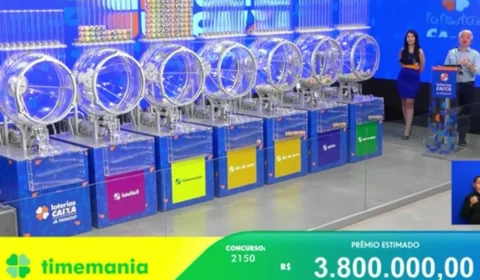 Timemania 2150: sem vencedor, prêmio atinge R$ 4 milhões
