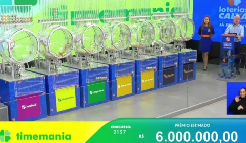 Timemania 2157: sem vencedor, prêmio atinge R$ 6,3 milhões
