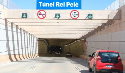Túnel Rei Pelé no DF terá interdições para ajustes de segurança