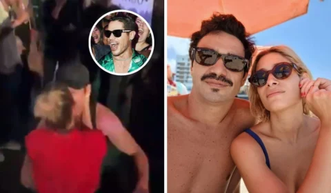 Vídeo mostra Luisa Arraes beijando José Loreto; Caio Blat anuncia término em seguida