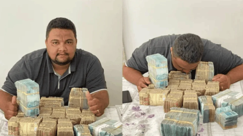 Candidato a vereador fotografado beijando dinheiro vira alvo da PF em Boa Vista