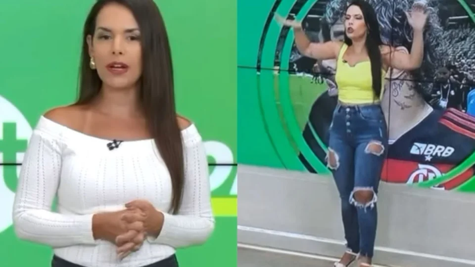 Jornalista Fernanda Maia rebate críticas sobre roupa em programa de TV