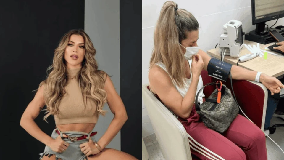 Ana Paula Minerato recebe atendimento médico após vazamento de áudios