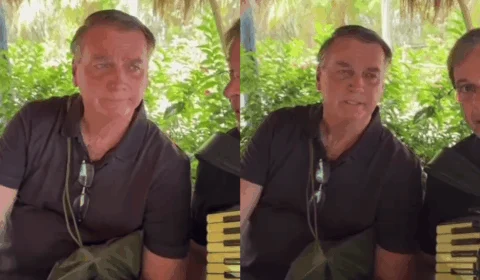 Bolsonaro chora ao lado de ex-ministro: ‘Meu defeito foi jogar limpo’