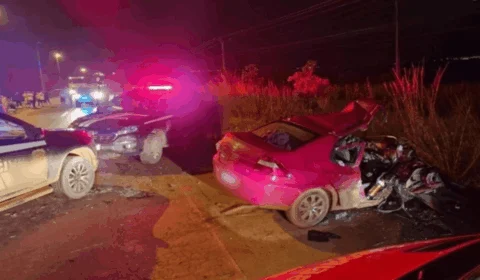 Mulher de 26 anos morre após colisão na BR-080, em Brazlândia (DF)