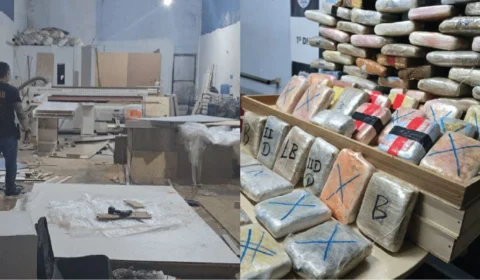 Grupo criminoso escondia drogas em móveis planejados em Manaus