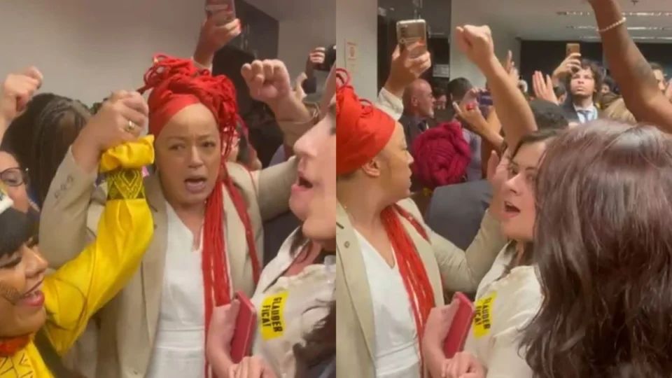 Manifestantes interrompem sessão que analisa PEC contra o aborto; veja vídeo