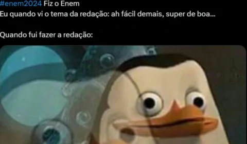 Memes do Enem 2024: os melhores do primeiro dia; veja