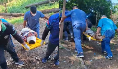 Homem retorna para matar vítima torturada que estava sendo socorrida em maca no AM