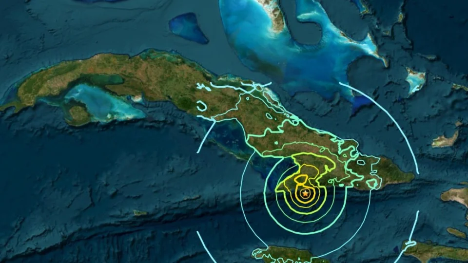 Dois terremotos de alta magnitude atingem o leste de Cuba neste domingo (10)