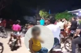 Morte de criança em Codajás gera revolta e tentativa de invasão à delegacia; veja vídeo