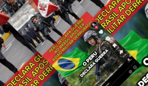 É falso que o Peru declarou guerra ao Brasil