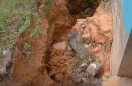 Ponte dos bilhares será interditada para obras após deslizamento de terra em Manaus