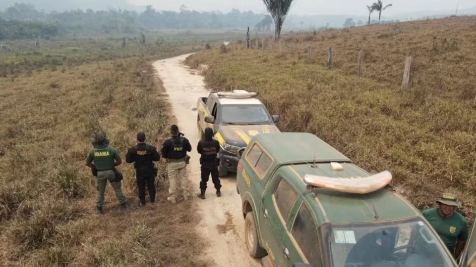 Suspeito de provocar queimadas em terras públicas na Amazônia é preso pela PF