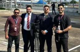 TV Norte Amazonas acompanha visita histórica de Joe Biden a Manaus