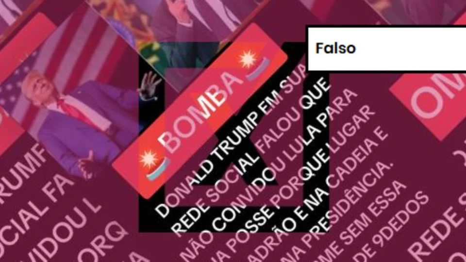 Trump não postou que não convidaria Lula para sua posse ‘porque lugar de ladrão é na cadeia’