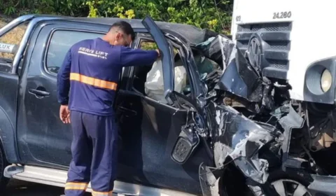 Motorista morre após colidir com caminhão na AM-010, em Rio Preto da Eva