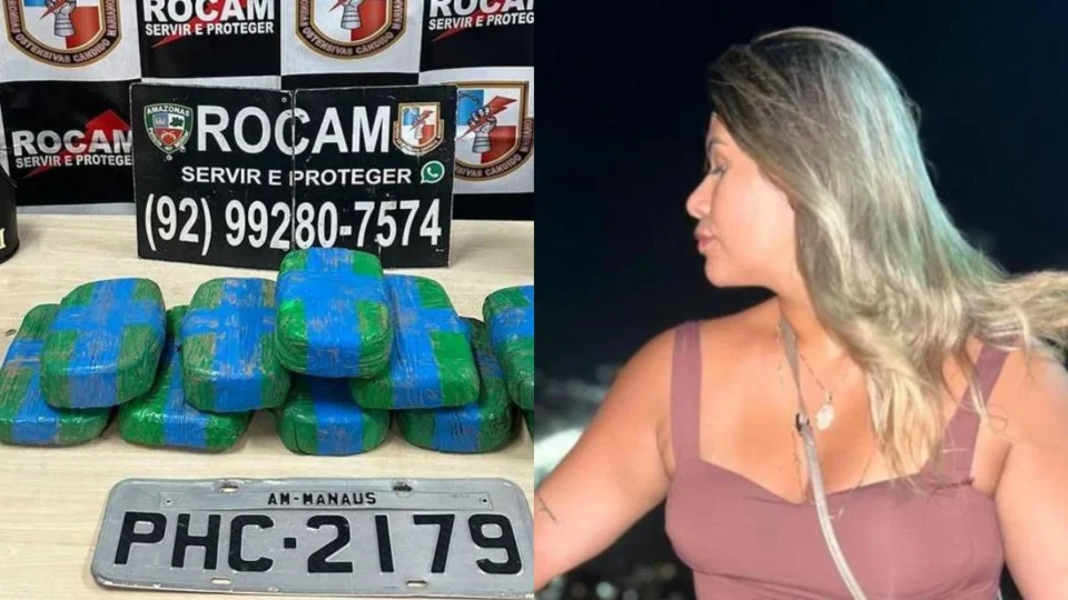Advogada liberada com 10 kg de drogas em Manaus é presa nesta sexta-feira (29)