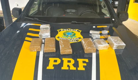 PRF apreende drogas escondidas dentro de caixa de som em Guaraí; veja vídeo