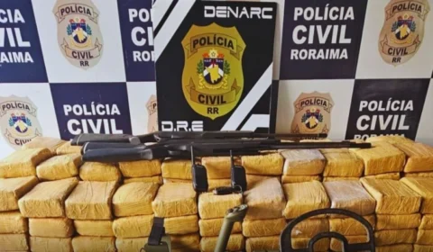 Empresário é preso com 159 kg de skunk dentro de caminhonete em Boa Vista