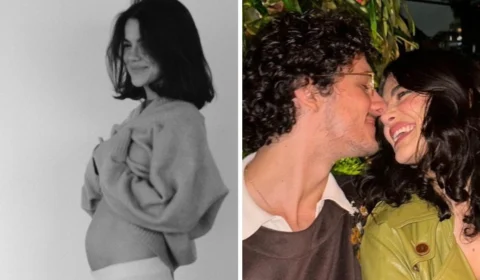 Manu Gavassi está grávida e exibe barriguinha de cinco meses