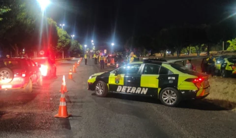Detran-DF autua 84 motoristas por dirigirem alcoolizados no fim de semana