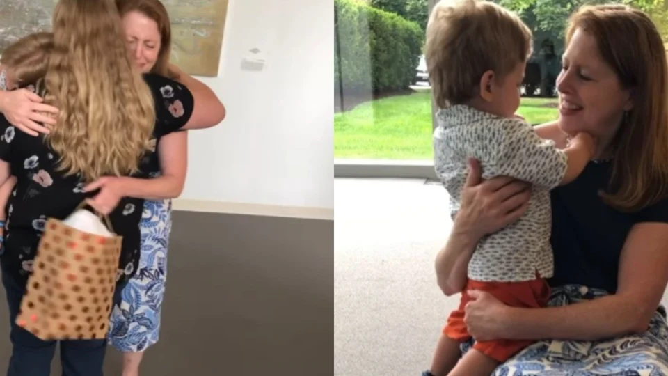 VÍDEO: mulher se emociona ao encontrar menino que salvou através da doação do fígado