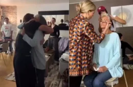 VÍDEO: neto faz ensaio fotográfico para avó (ex-modelo) relembrar um dia da profissão