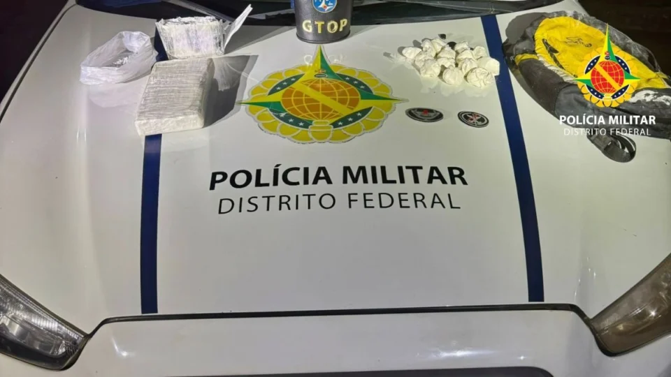 Traficante é preso com R$ 80 mil em drogas no DF