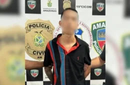 ‘Toyota’ é preso em Manaus por invadir casa e tentar matar agente de trânsito em Boa Vista