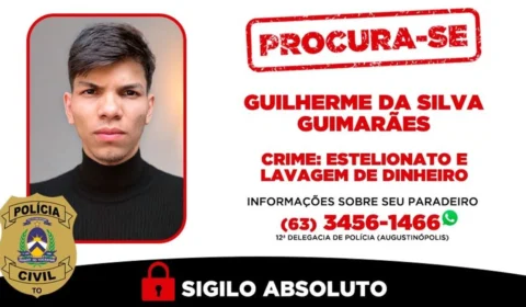 Homem é procurado pela polícia após falsificar boleto de R$ 15,6 mil no TO