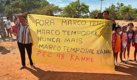 Protesto contra o Marco Temporal em Roraima completa 15 dias