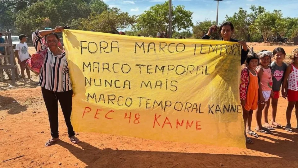 Protesto contra o Marco Temporal em Roraima completa 15 dias