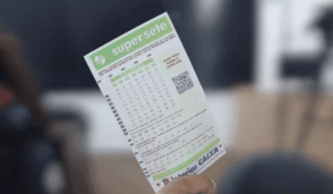 Super Sete de hoje, quarta-feira (06/11), concurso 619; prêmio chega a R$ 3,3 milhões