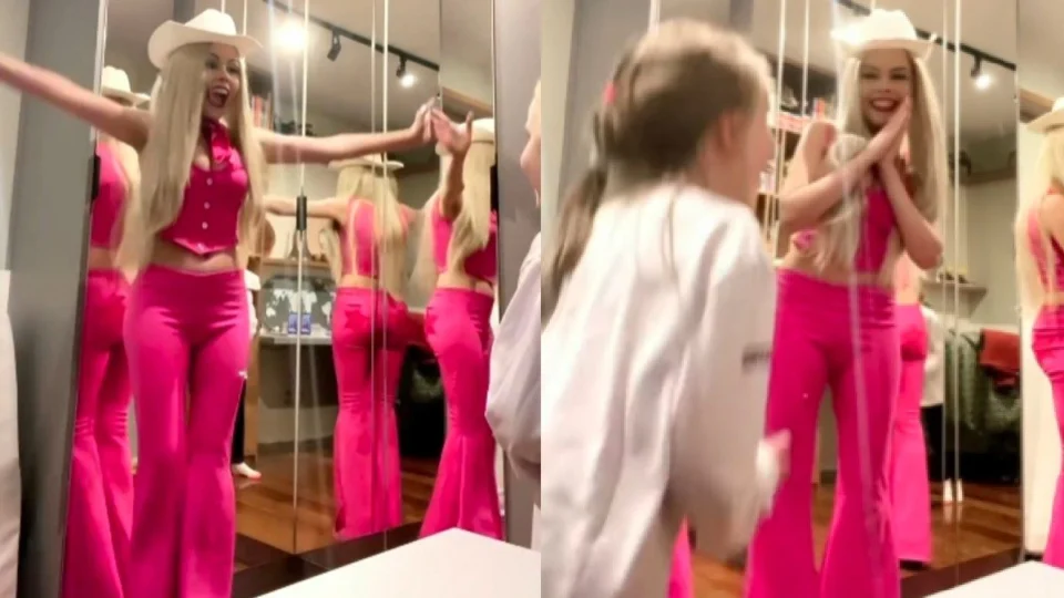 VÍDEO: tia se transforma em Barbie e faz surpresa emocionante para sobrinha autista