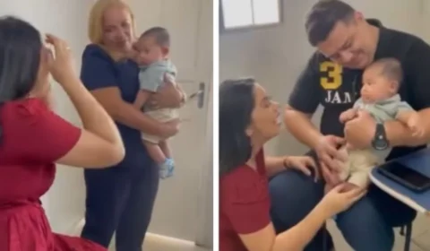 EMOCIONANTE! Mãe viraliza com vídeo da chegada de filho adotivo em Roraima