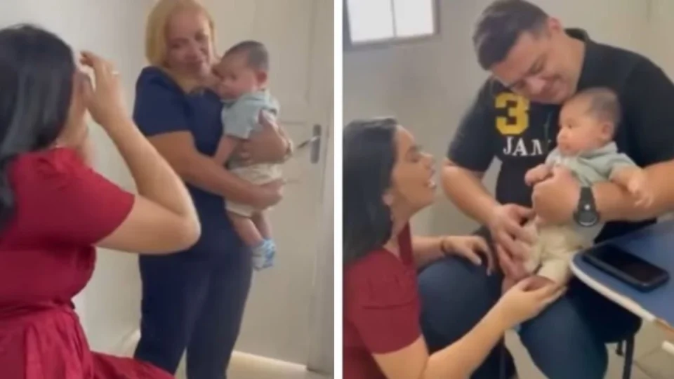 EMOCIONANTE! Mãe viraliza com vídeo da chegada de filho adotivo em Roraima