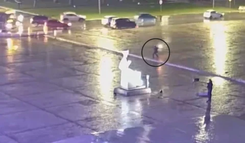 Vídeo mostra momento em que homem explode ‘bomba’ em Brasília